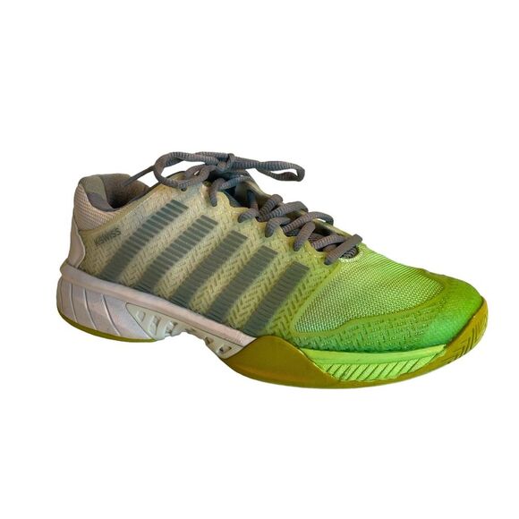 K Swiss Hypercourt‎ Express Lime & White, Size 9.5 - Picture 2 of 6